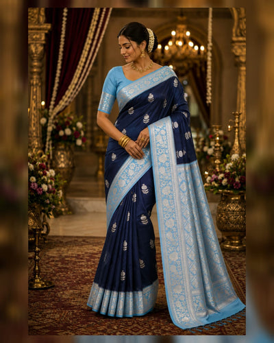 Mashru Silk Saree- MS02