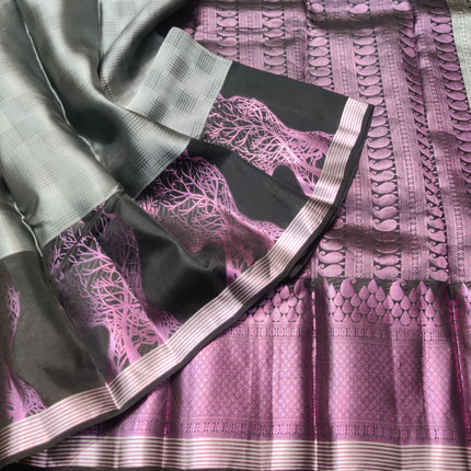 Pure Kanchi Pattu Saree - KMP3040