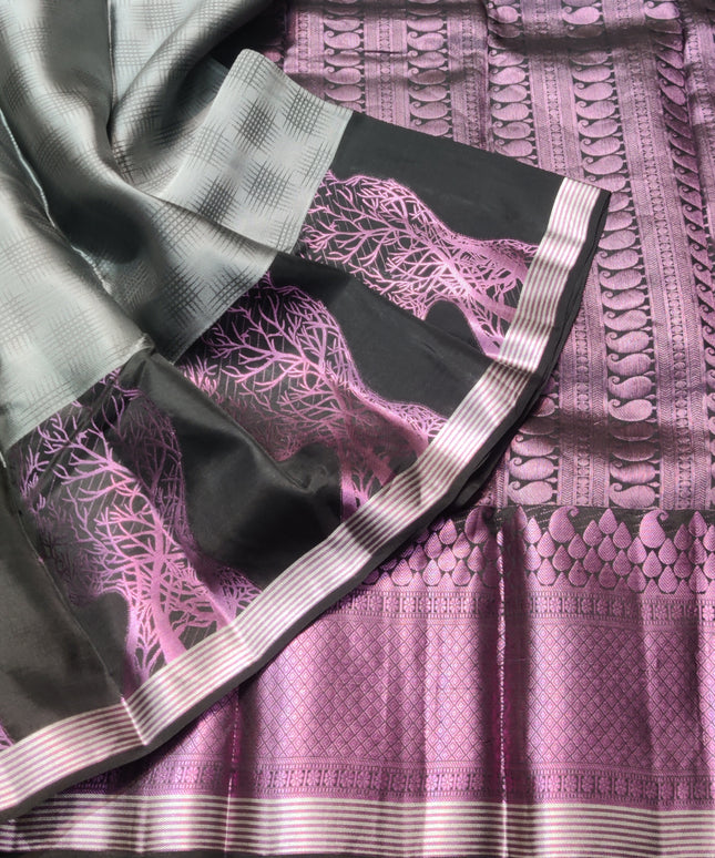 Pure Kanchi Pattu Saree - KMP3040