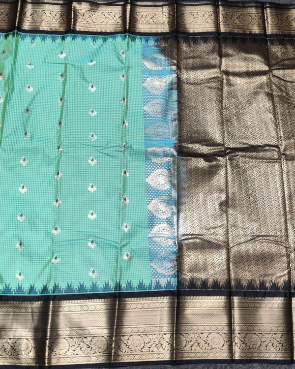 Gadwal Semi Silk Saree - GSM22 alternate view