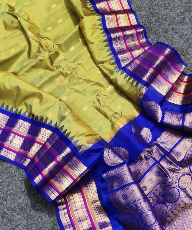 Gadwal Handloom Pure silk saree - GPS168