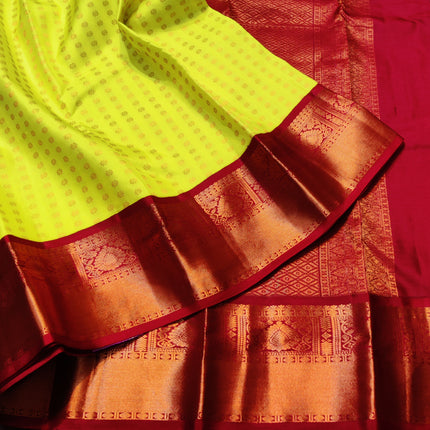 Kanchi Handloom Kuttu Pure Silk Saree - KMP944