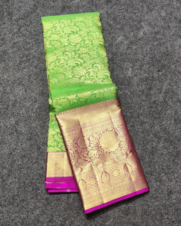Kanchi pure Bridal wear saree @30% Off - KMP09