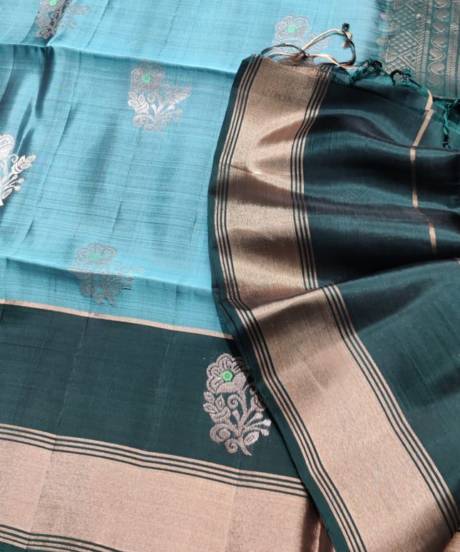 Lightweight pattu Scurt Border Saree - LWP145