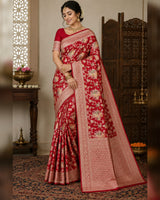 Banaras Katan Allover Meenakari - BRS41