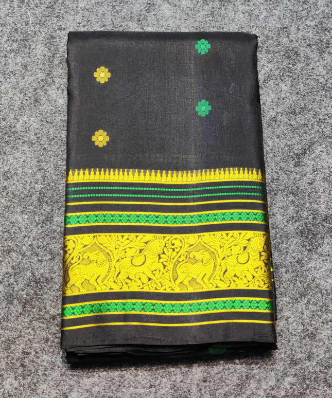 Kanjivaram Resham Silk Saree - KMP1538