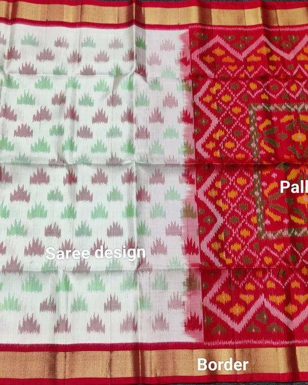 Ikkath Pure handloom silk saree - IKT08 alternate view