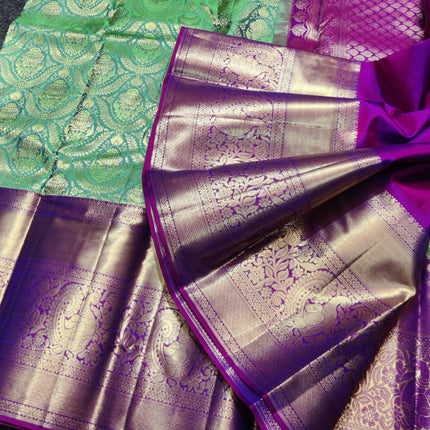 Kanchi pure Bridal wear saree @30% Off - KMP16