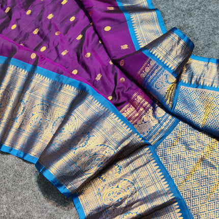 Gadwal pure silk saree - GPS09