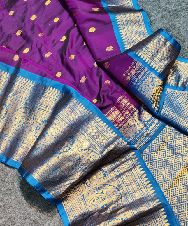 Gadwal pure silk saree - GPS09