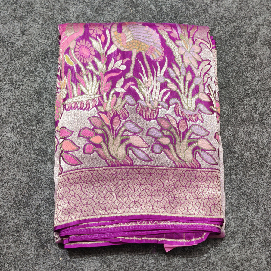 Banaras Tissue Allover Meenakari - BRS35