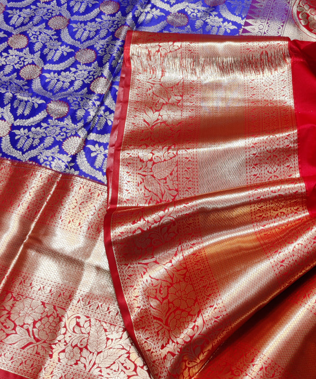 kanchi pattu half fine Bridal Saree -HF267