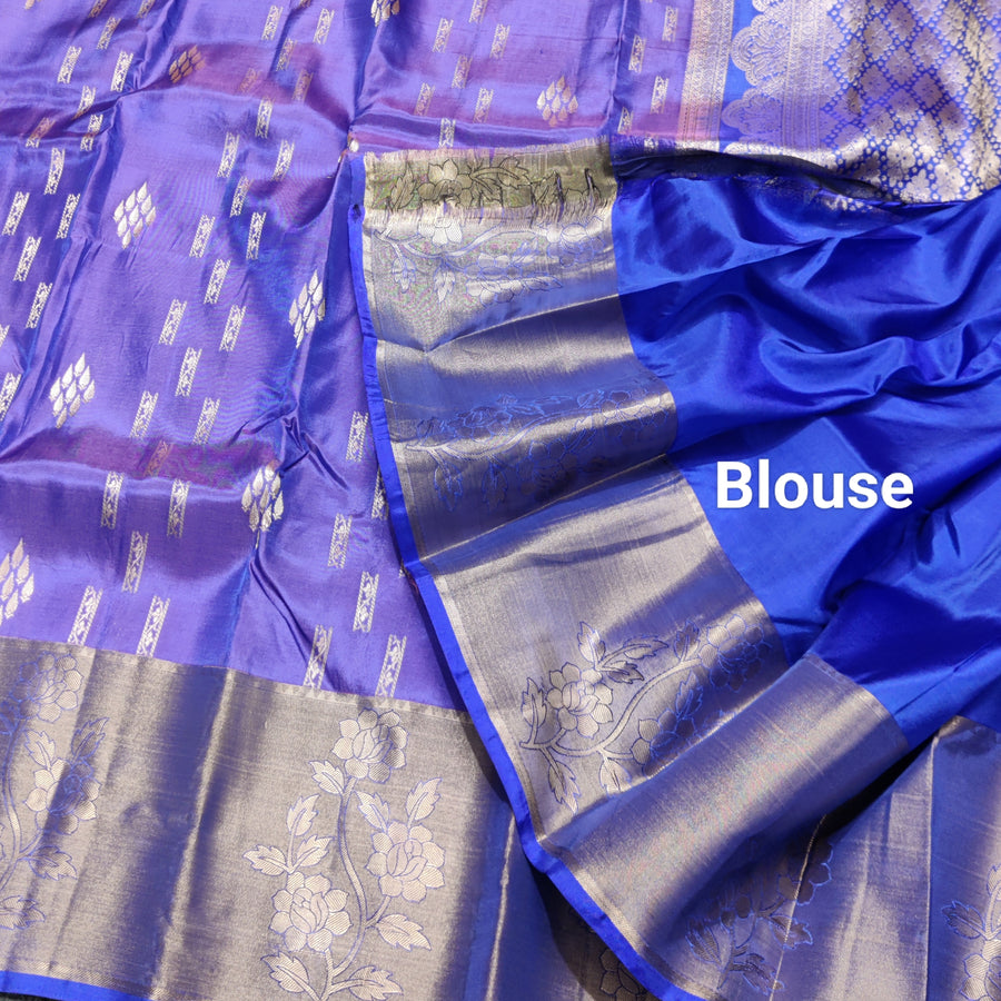 Lightweight pattu Scurt Border Saree - LWP406