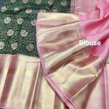 Kanchi Meenakari Bridal Pure Silk Saree – KMP130