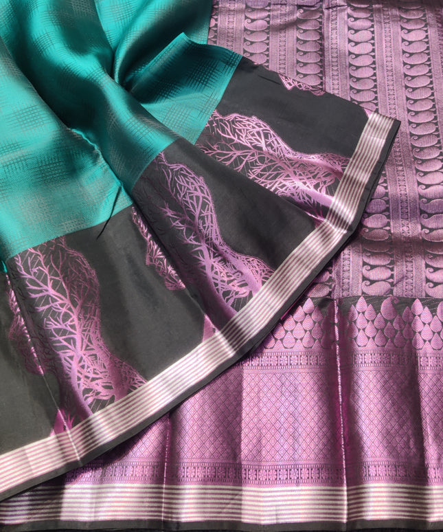 Pure Kanchi Pattu Saree - KMP3042