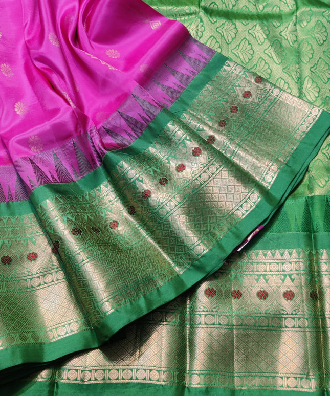 Kuppadam pattu saree - KP08