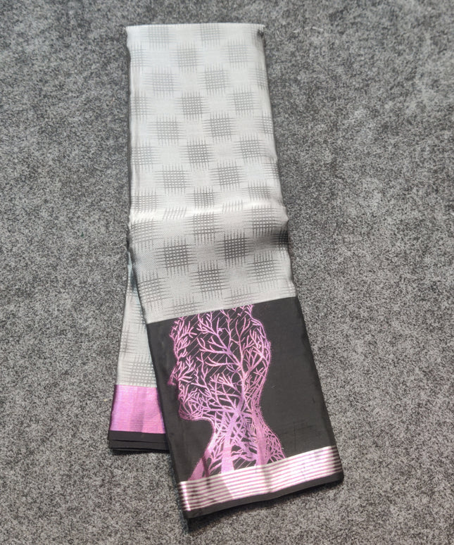 Pure Kanchi Pattu Saree - KMP3040