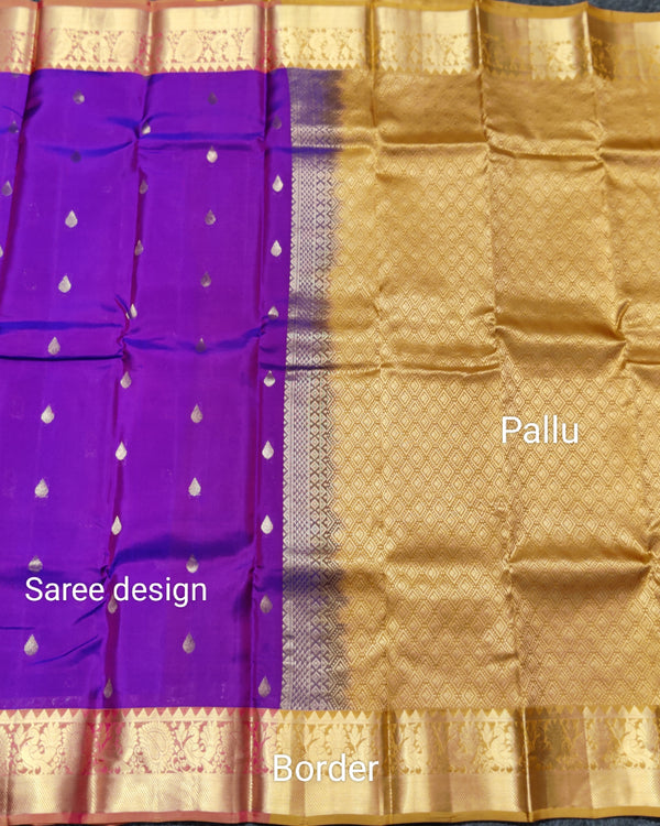 30%Off Kanchi pattu saree - KMP25 alternate view