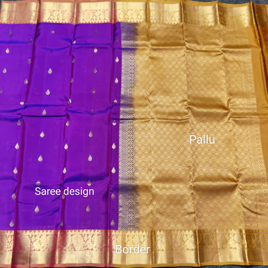40%Off Kanchi pattu saree - KMP25