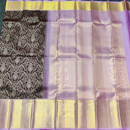 Kanchi pure bridal wear saree - KMP1326