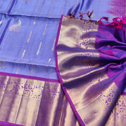 Meenakari kanchi lightweight pattu Saree - KMP3063