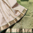 Kanchipattu small border saree - KMP203
