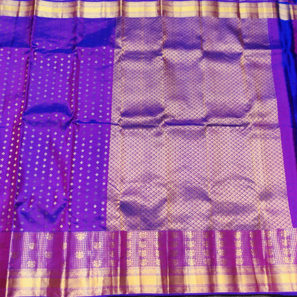 Kanchi pure vintage silk Saree - KMP3006