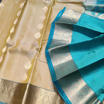 Pure Kanchi Pattu Saree - KMP3033