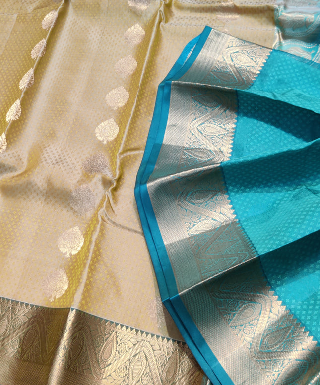 Pure Kanchi Pattu Saree - KMP3033