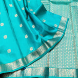 Kanchi pattu small border saree - KMP275