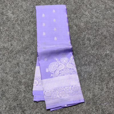 35% off Kanchi Pure Lavender Saree - KMP51
