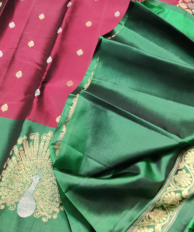 Kanchi pure soft silk Saree - KMP2051
