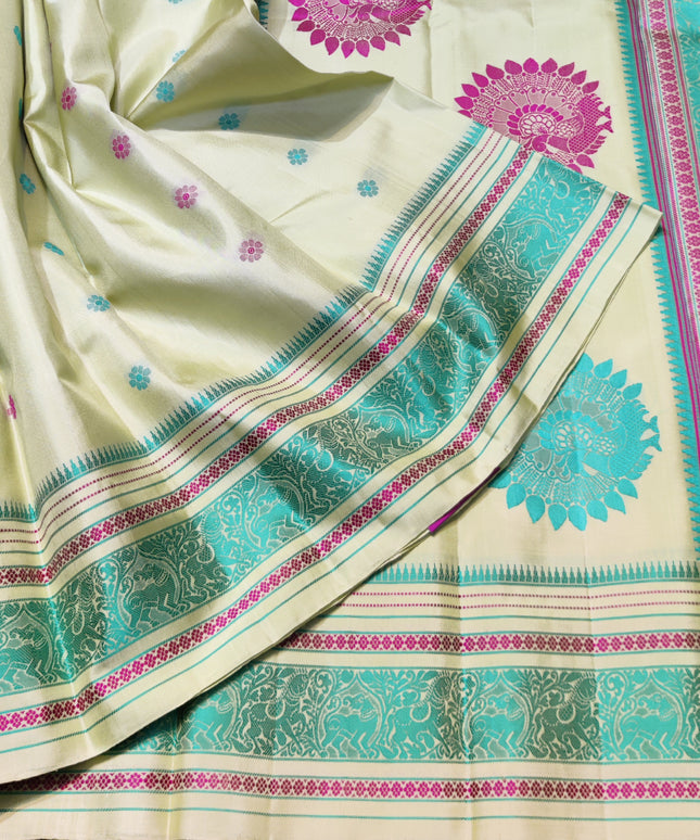 Kanjivaram Resham Silk Saree - KMP1537