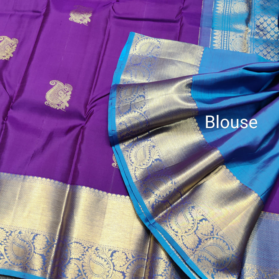 Kanchi Pure Dhantu Silk Saree - KMP373