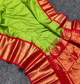 Gadwal Handloom pure silk- GPS56