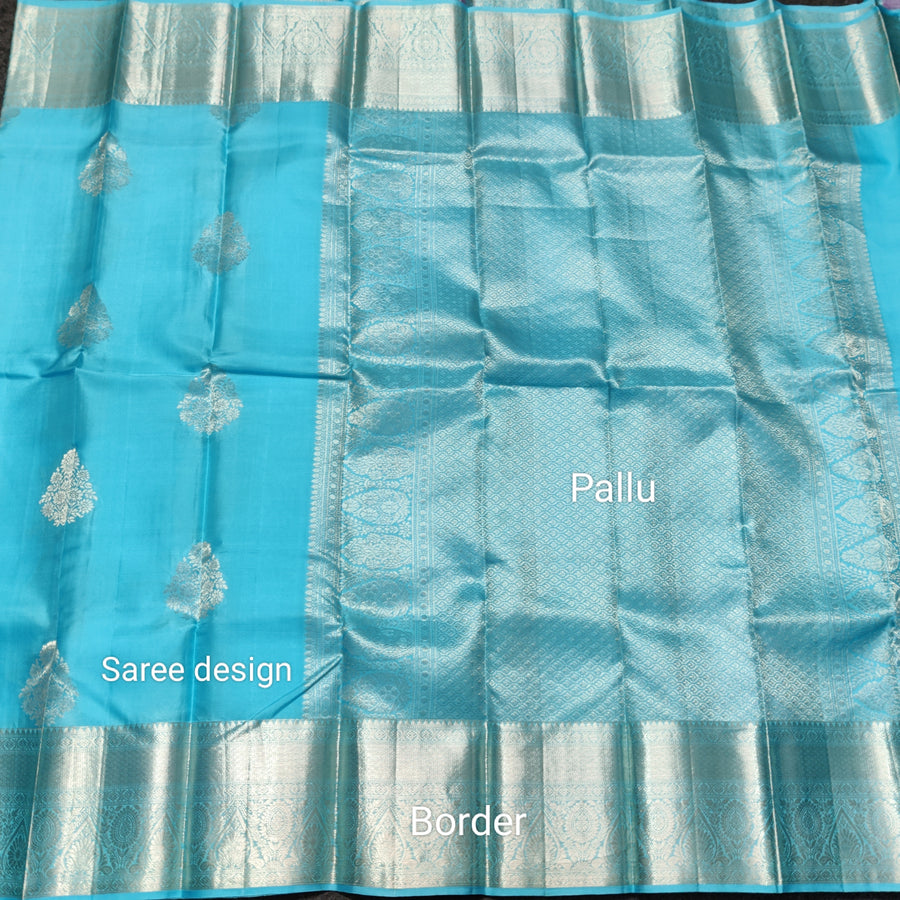 Kanchi Pure handloom Silk Saree - KMP05