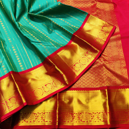 Kanchi Handloom Kuttu Pure Silk Saree - KMP941