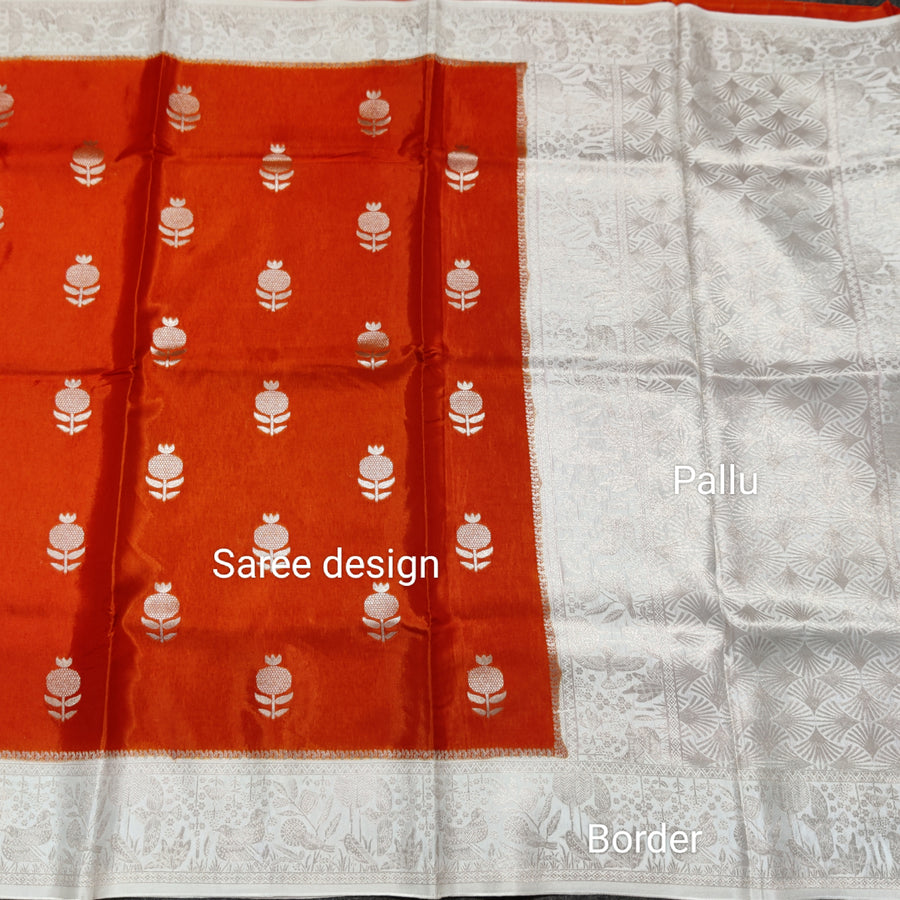 Mashru Silk Saree- MS07