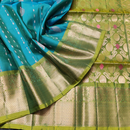 Meenakari kanchi lightweight pattu Saree - KMP3150