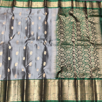 Kanchi Vintage Small border pattu - KMP170