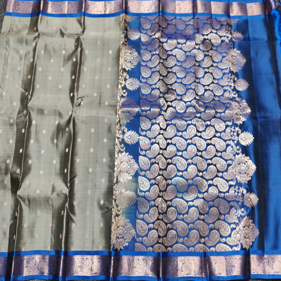 Kanchi Handloom pattu Saree - KMP3152