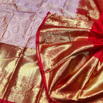 Kanchi pattu half fine bridal wear saree HF28