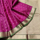 Kanchi Handloom Pure Silk Small Border Saree – KMP263