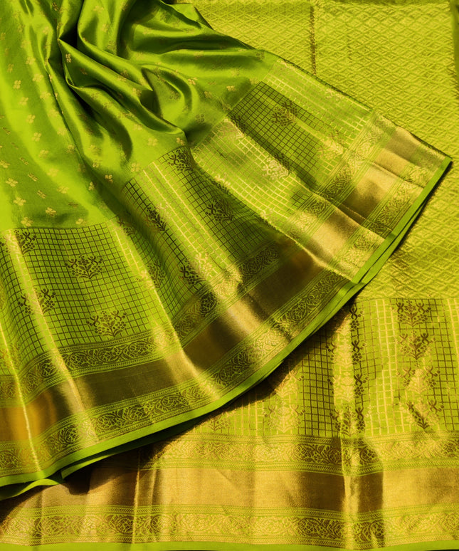 Kanchi pure vintage silk Saree - KMP2080