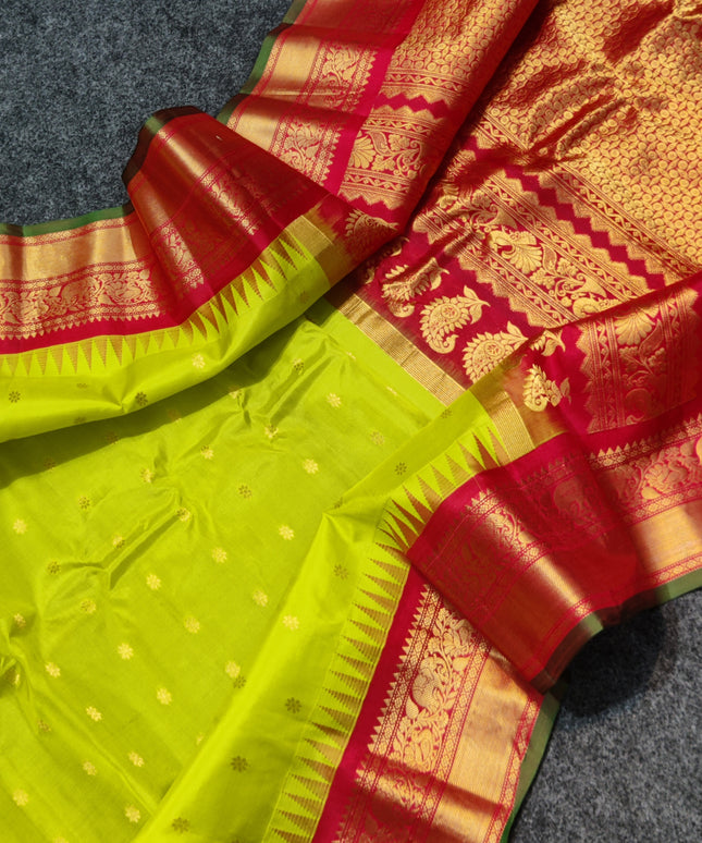 Gadwal pure silk saree - GPS64