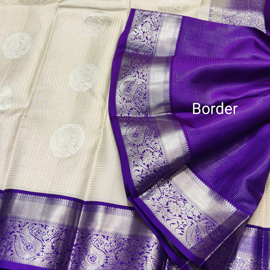 50% off Kanchi kuttu vintage Handloom saree - KMP80