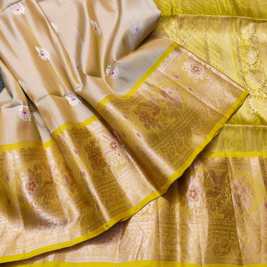 Meenakari kanchi lightweight pattu Saree - KMP148
