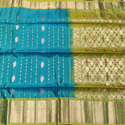 Meenakari kanchi lightweight pattu Saree - KMP3150