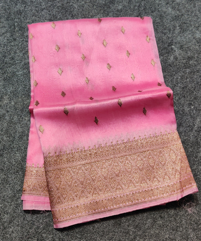 Organza Silk Saree - ORK03