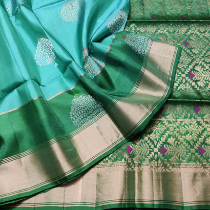 Lightweight pattu Scurt Border Saree - LWP142